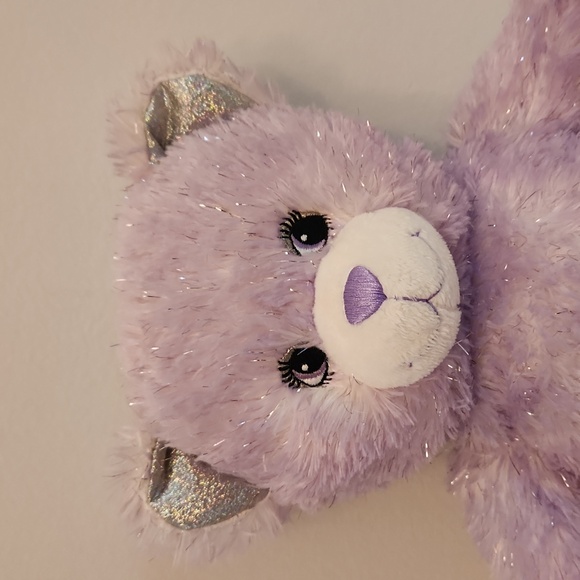 💜 Build-a-bear purple sparkle teddy bear - Picture 2 of 6